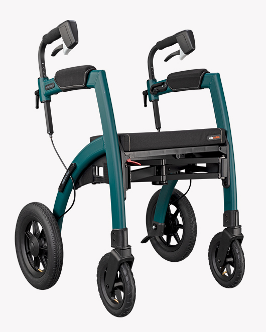 Rollz Motion Performance rollator met gevouwen luchtbanden