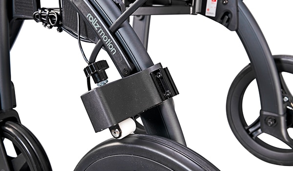 Sleepremmen van de Rollz Motion Rhythm Parkinson rollator
