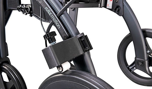 Drag brakes of the Rollz Motion Rhythm Parkinson rollator