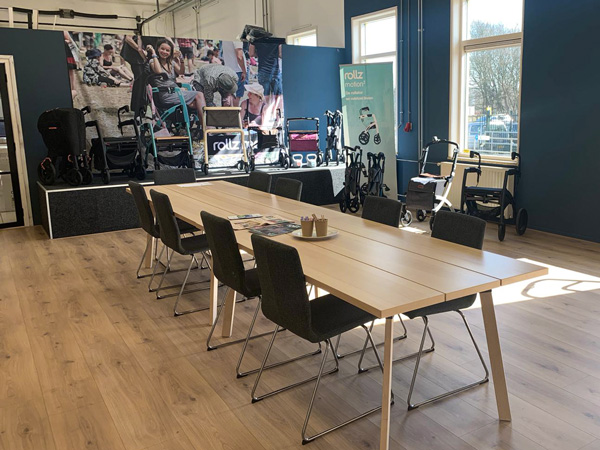 Rollz showroom in Delft
