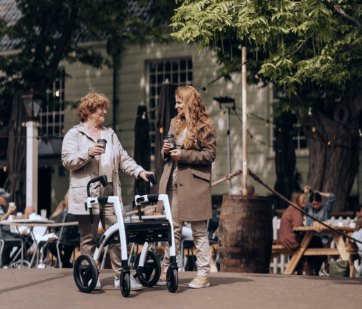 Rollz Motion rollator wheelchair combo