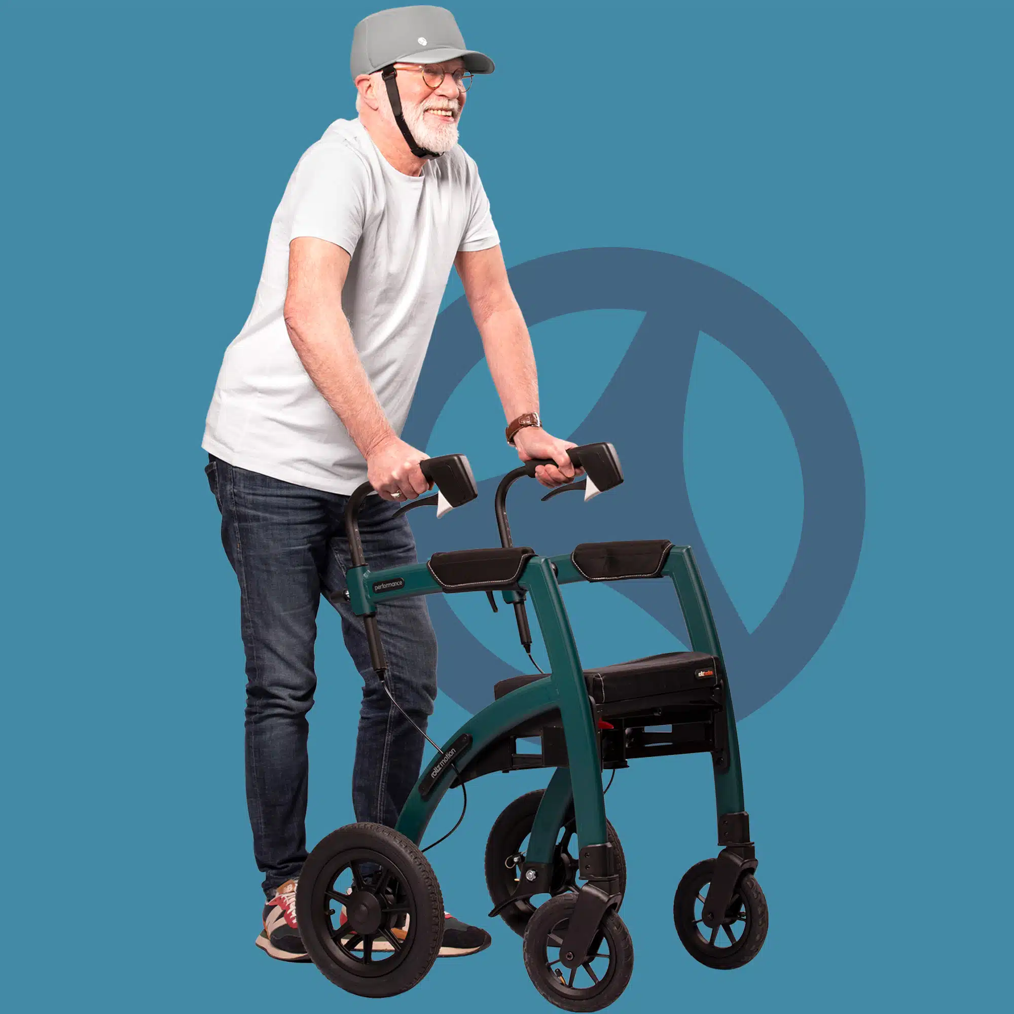 all-terrain rollator walker