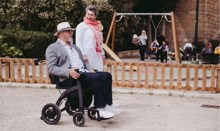 electric walker wheelchair