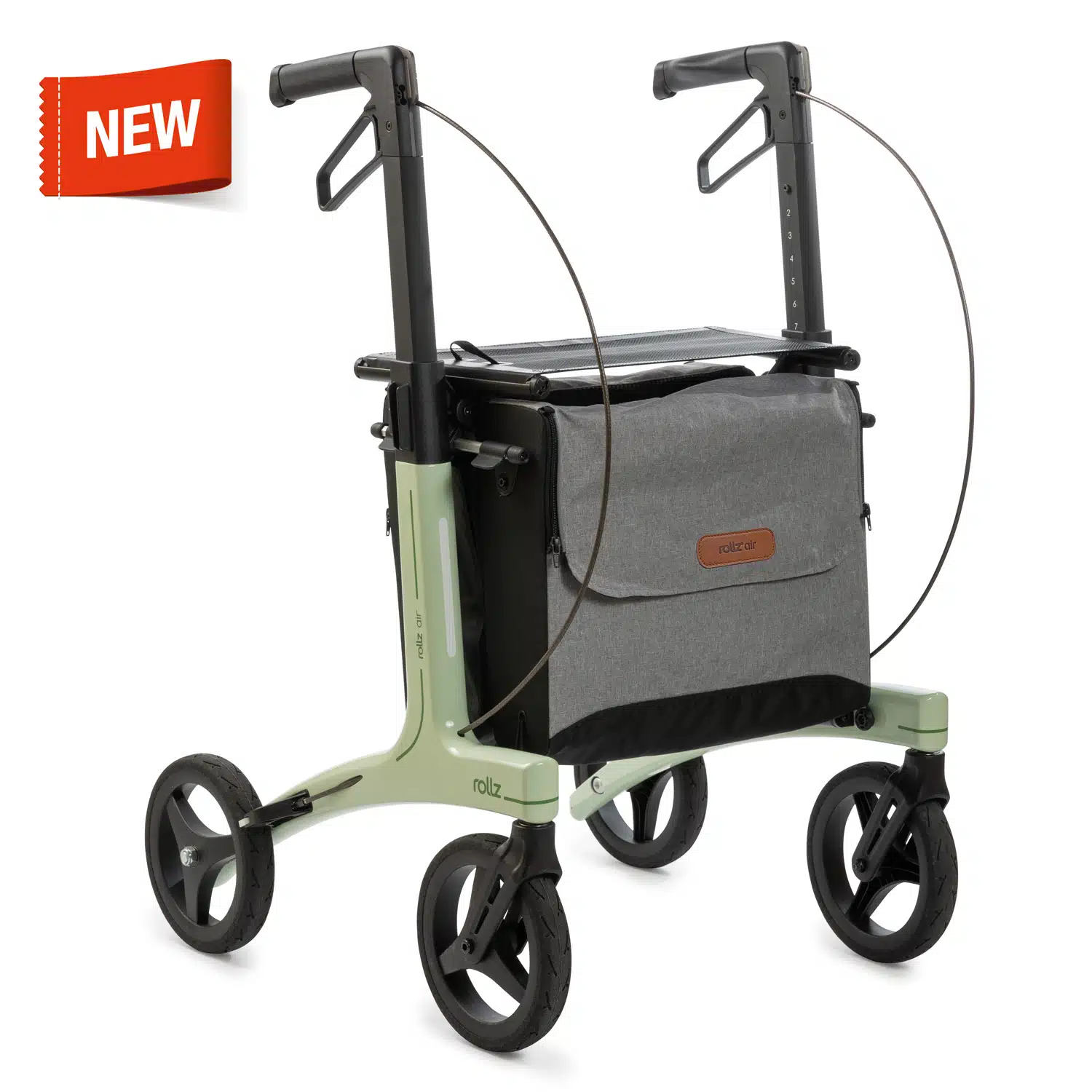 Lightweight carbon rollator
