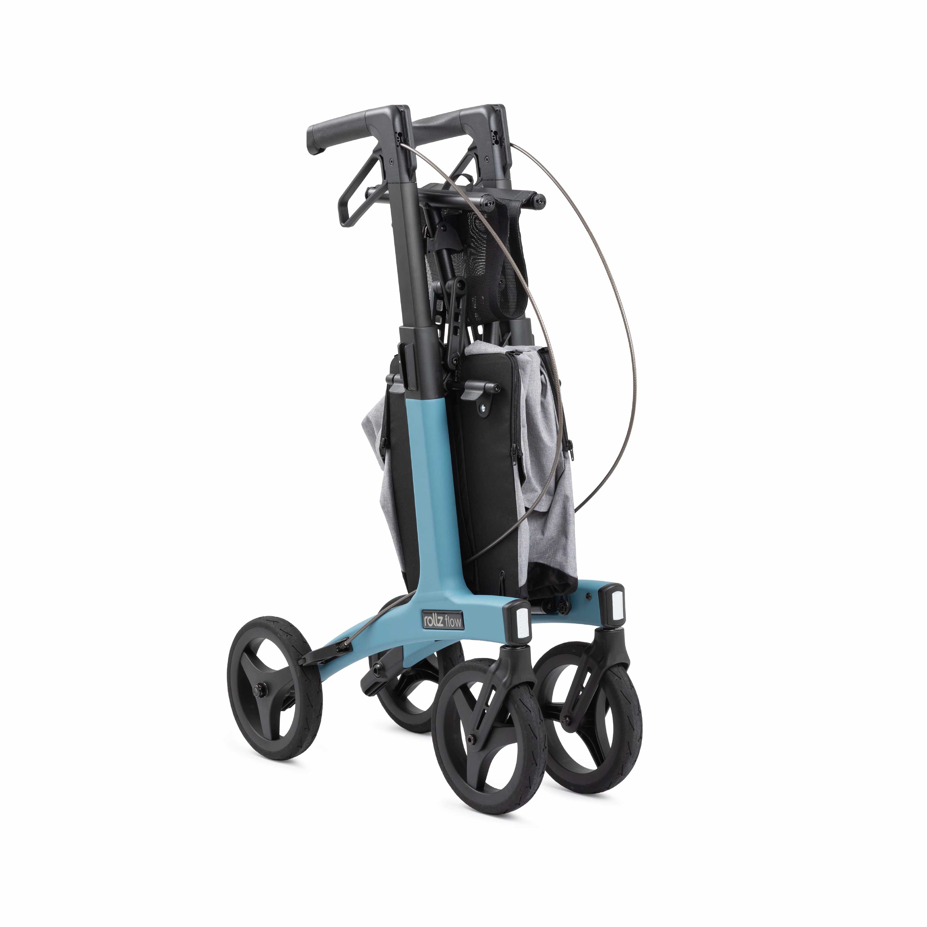 Rollz Flow aluminium rollator met zitje - Afbeelding 2